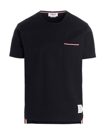 THOM BROWNE - THOM BROWNE - Pocket jersey t-shirt - Men’s Tops
