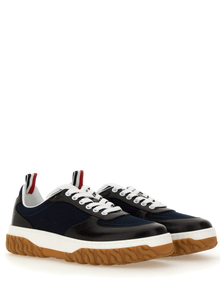 THOM BROWNE - Thom Browne Trainer ’Letterman’ - Men’s Shoes