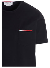 THOM BROWNE - THOM BROWNE - Pocket jersey t-shirt - Men’s Tops