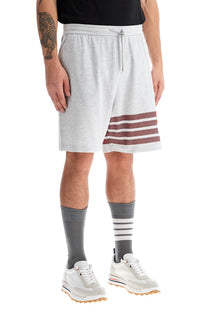 Thom Browne - Thom Browne 4-bar cotton bermuda shorts - Short trousers