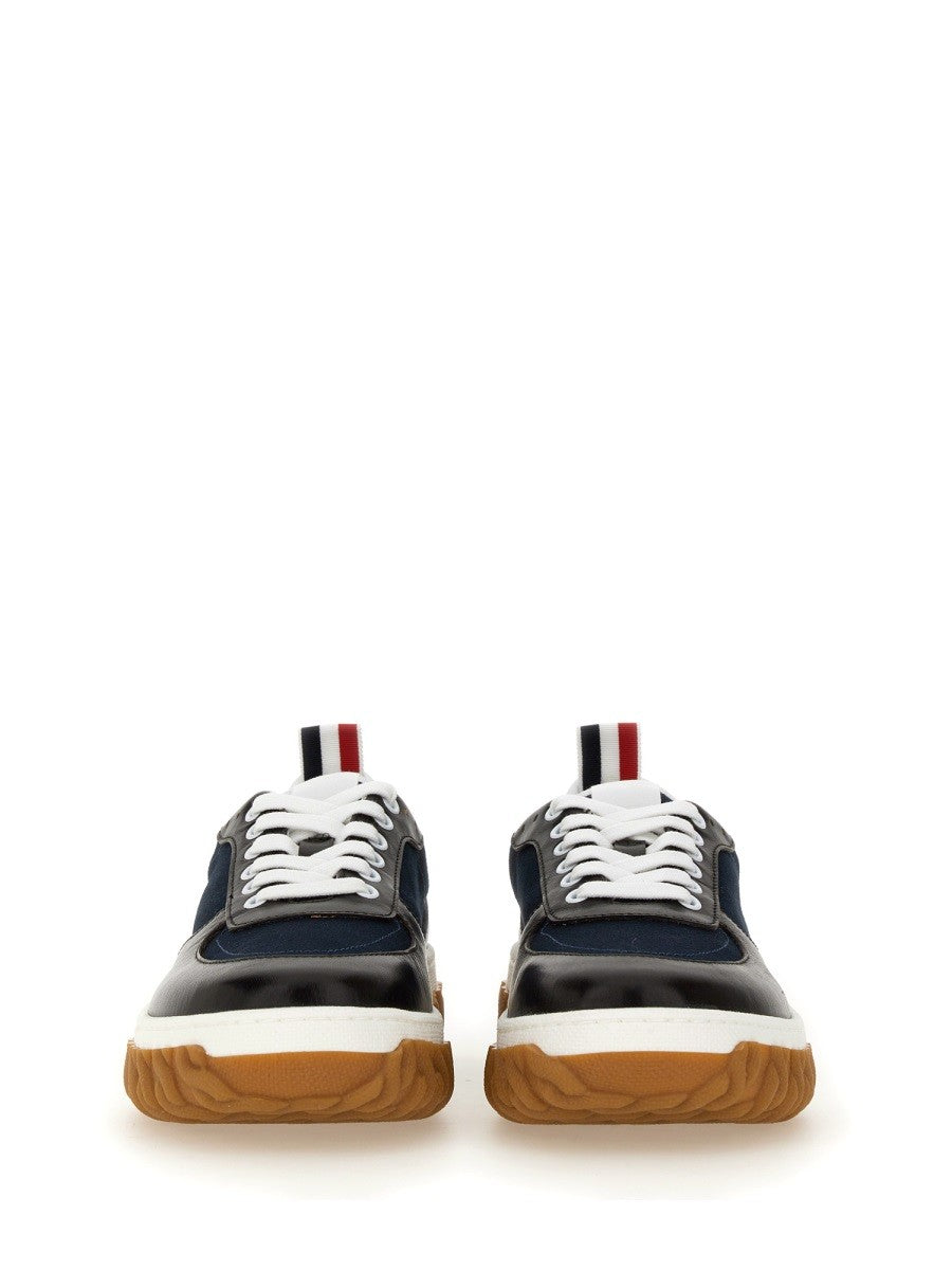 THOM BROWNE - Thom Browne Trainer ’Letterman’ - Men’s Shoes