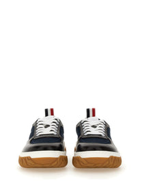 THOM BROWNE - Thom Browne Trainer ’Letterman’ - Men’s Shoes