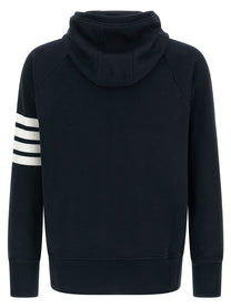 THOM BROWNE - THOM BROWNE - ’4 bar’ hoodie - Men’s Sweatshirts