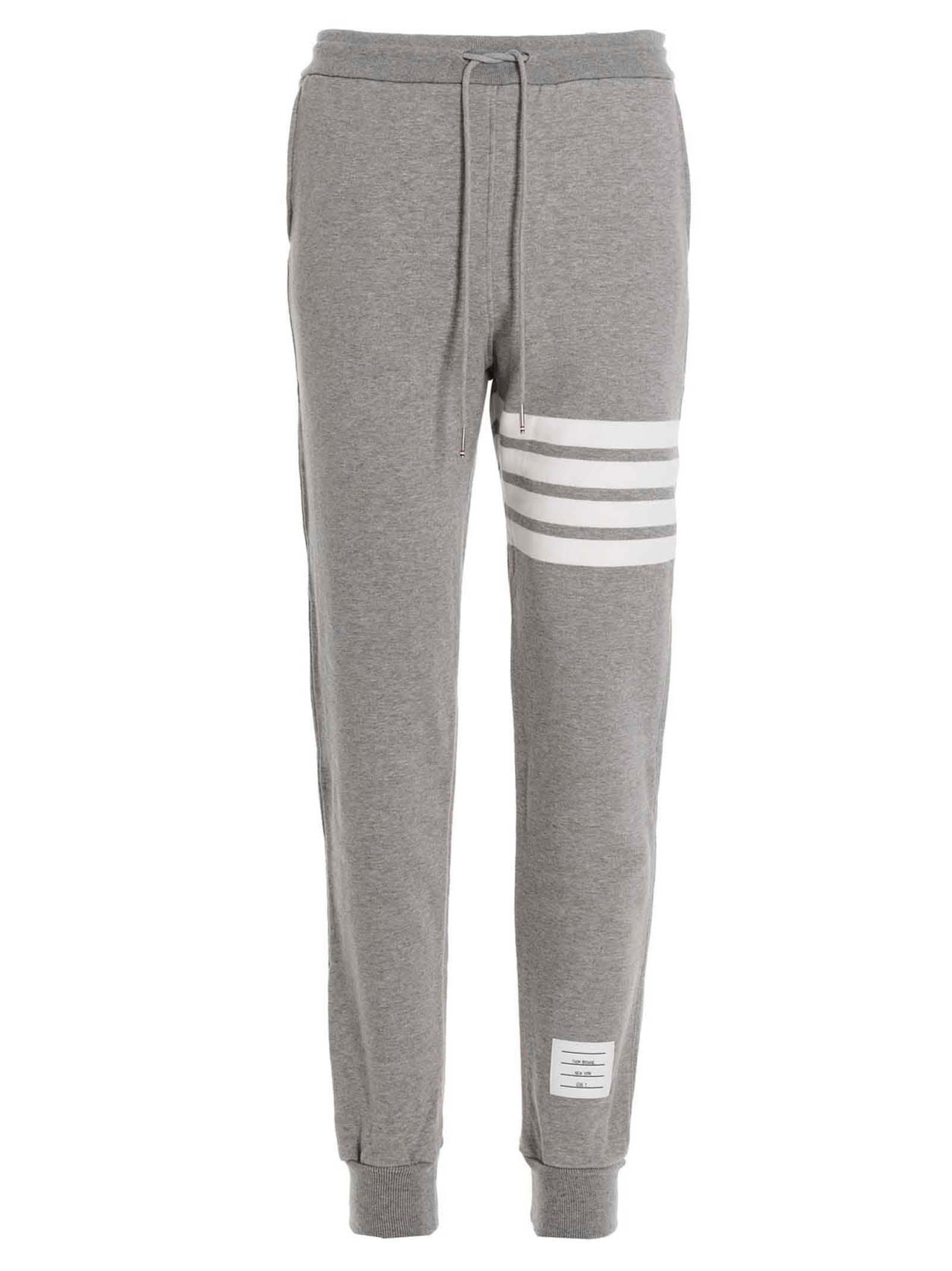 THOM BROWNE - THOM BROWNE - ’4 bar’ joggers - Men’s Pants