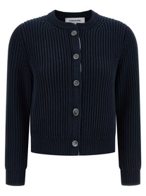 THOM BROWNE - THOM BROWNE - Cropped cardigan - Women’s Knitwear