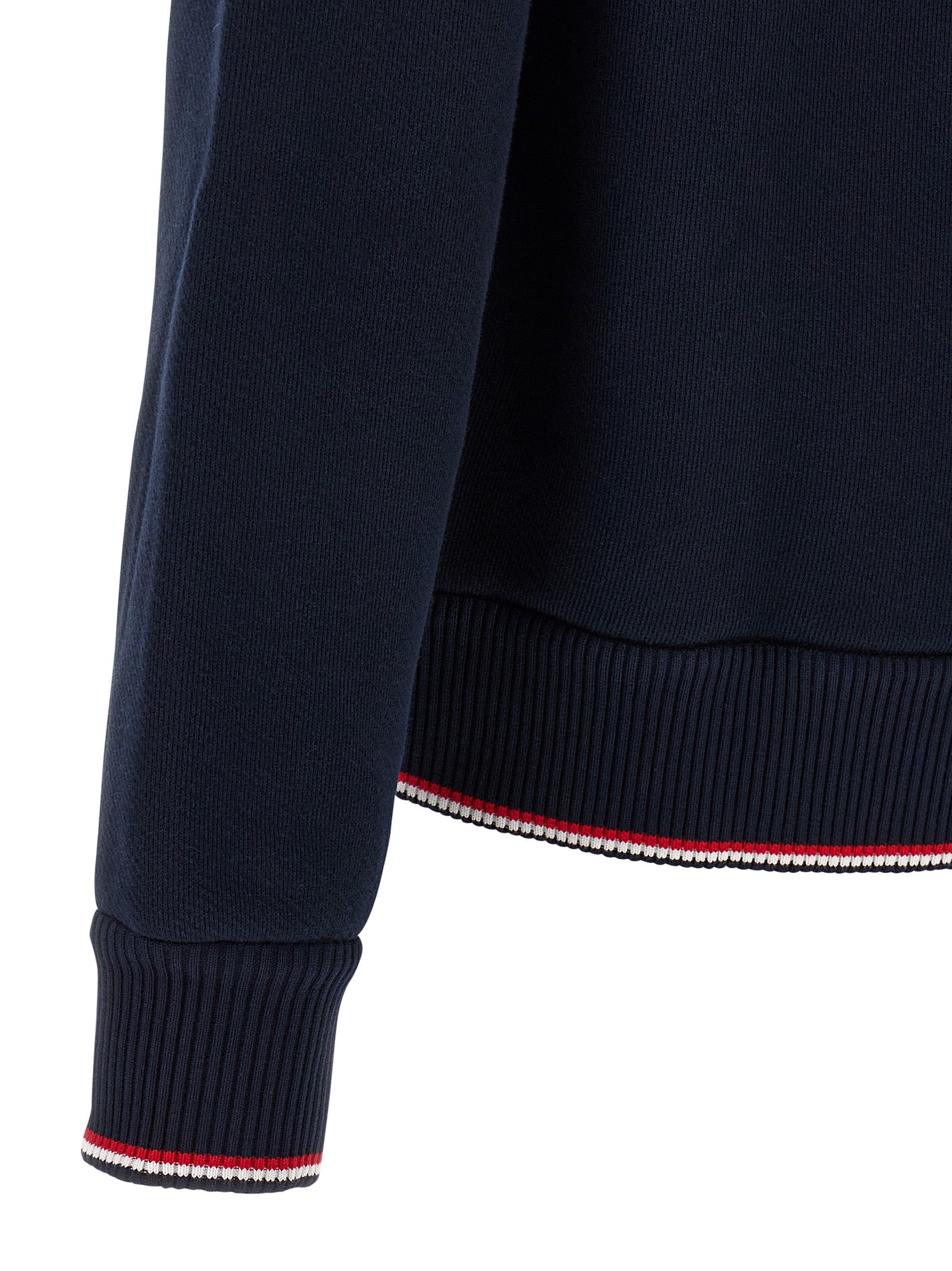 THOM BROWNE - THOM BROWNE - RWB piping sweatshirt - Men’s Sweatshirts