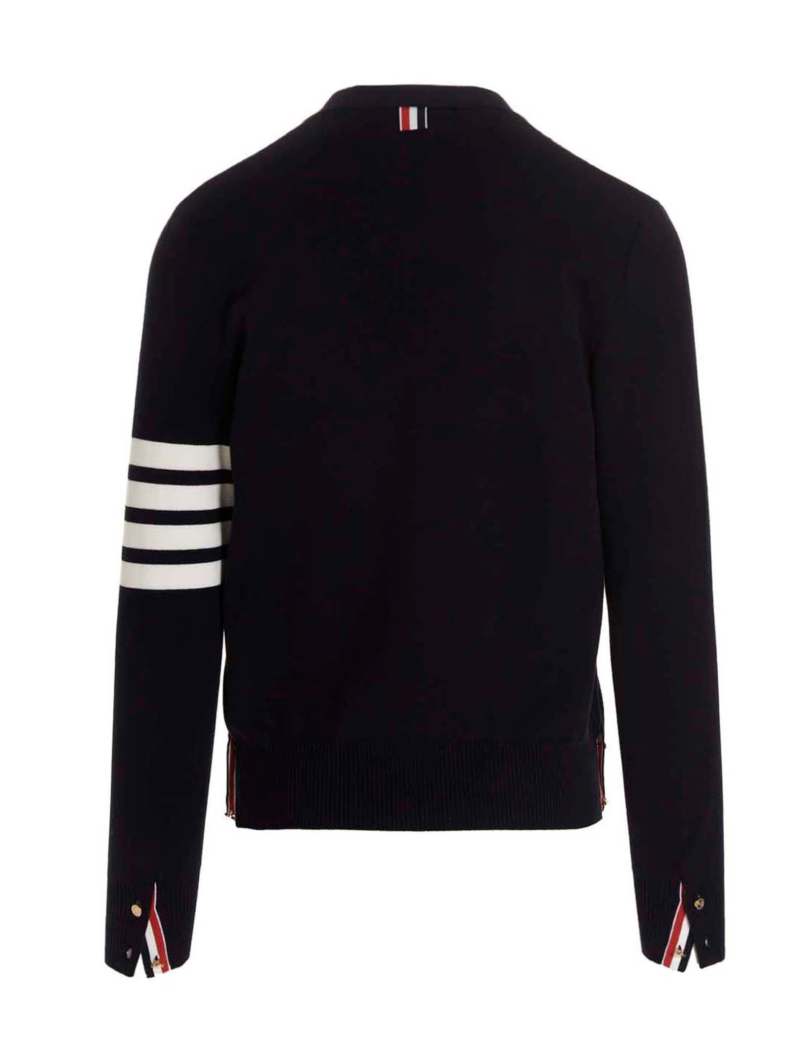 THOM BROWNE - THOM BROWNE - ’4 bar’ cardigan - Men’s Knitwear