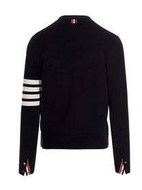 THOM BROWNE - THOM BROWNE - ’4 bar’ cardigan - Men’s Knitwear