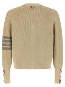 THOM BROWNE - THOM BROWNE - ’Garment Dye’ cardigan - Men’s Knitwear