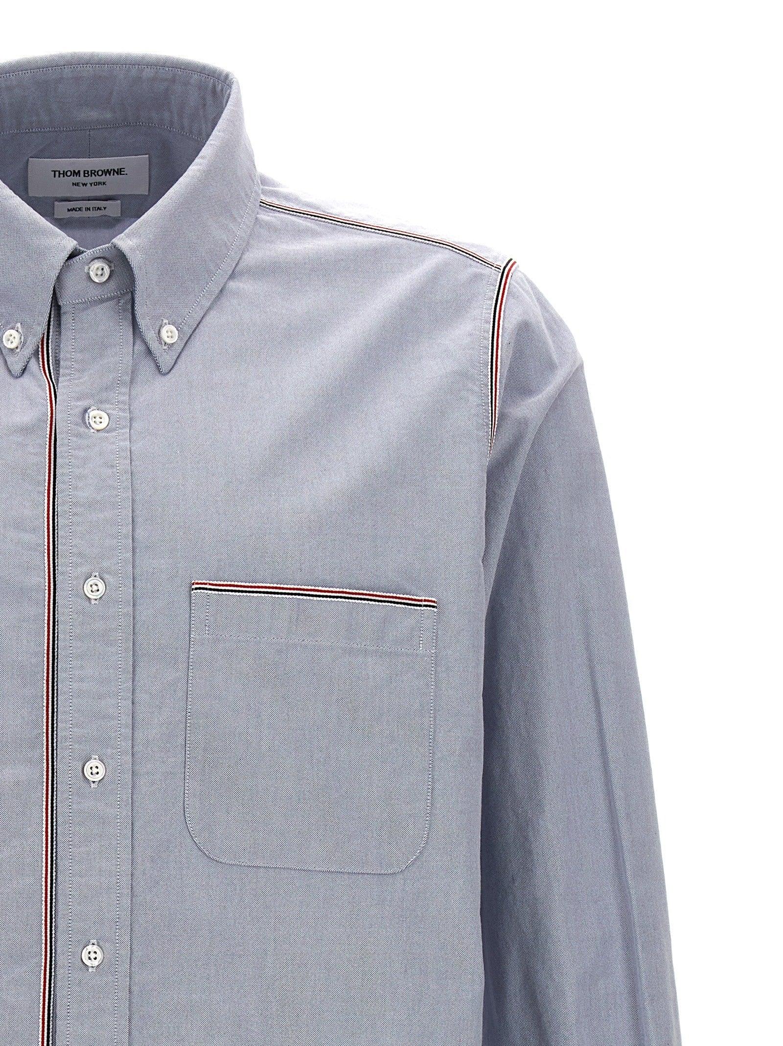 THOM BROWNE - THOM BROWNE - ’RWB’ shirt - Men’s Tops
