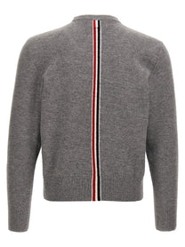 THOM BROWNE - THOM BROWNE - ’RWB’ sweater - Men’s Knitwear