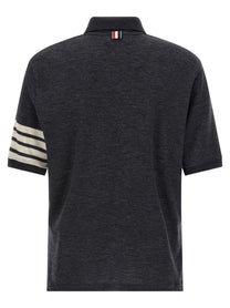 THOM BROWNE - THOM BROWNE - ’4Bar’ polo shirt - Men’s Tops
