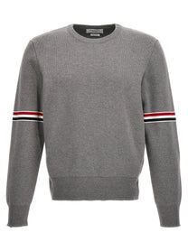 THOM BROWNE - THOM BROWNE - Classic sweater - Men’s Knitwear