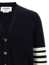 THOM BROWNE - THOM BROWNE - ’4-Bar’ Wool cardigan - Men’s Knitwear