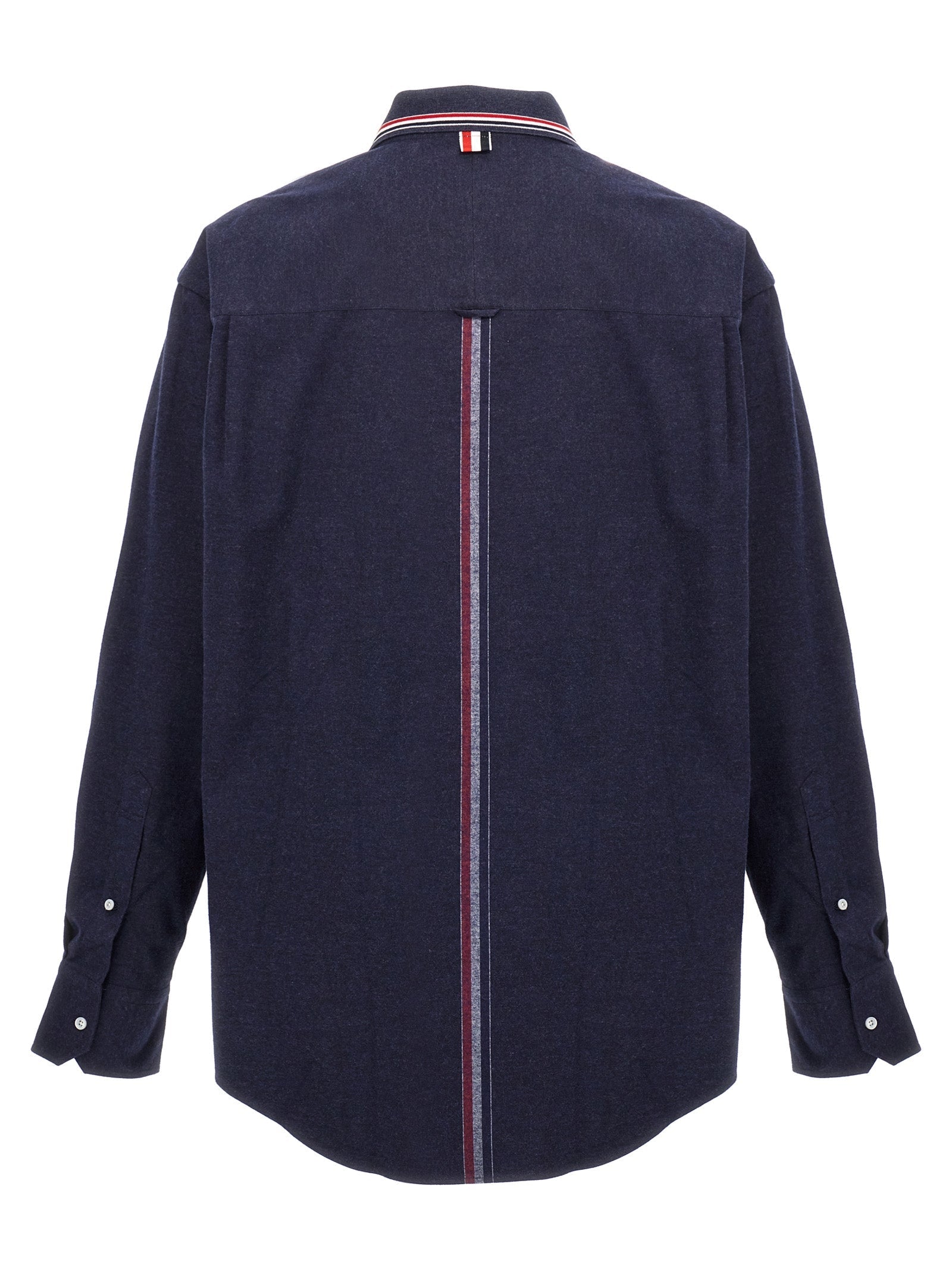 THOM BROWNE - THOM BROWNE - ’RWB’ shirt - Men’s Tops