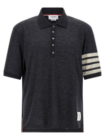 THOM BROWNE - THOM BROWNE - ’4Bar’ polo shirt - Men’s Tops