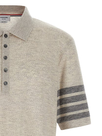 THOM BROWNE - THOM BROWNE - ’4Bar’ polo shirt - Men’s Tops