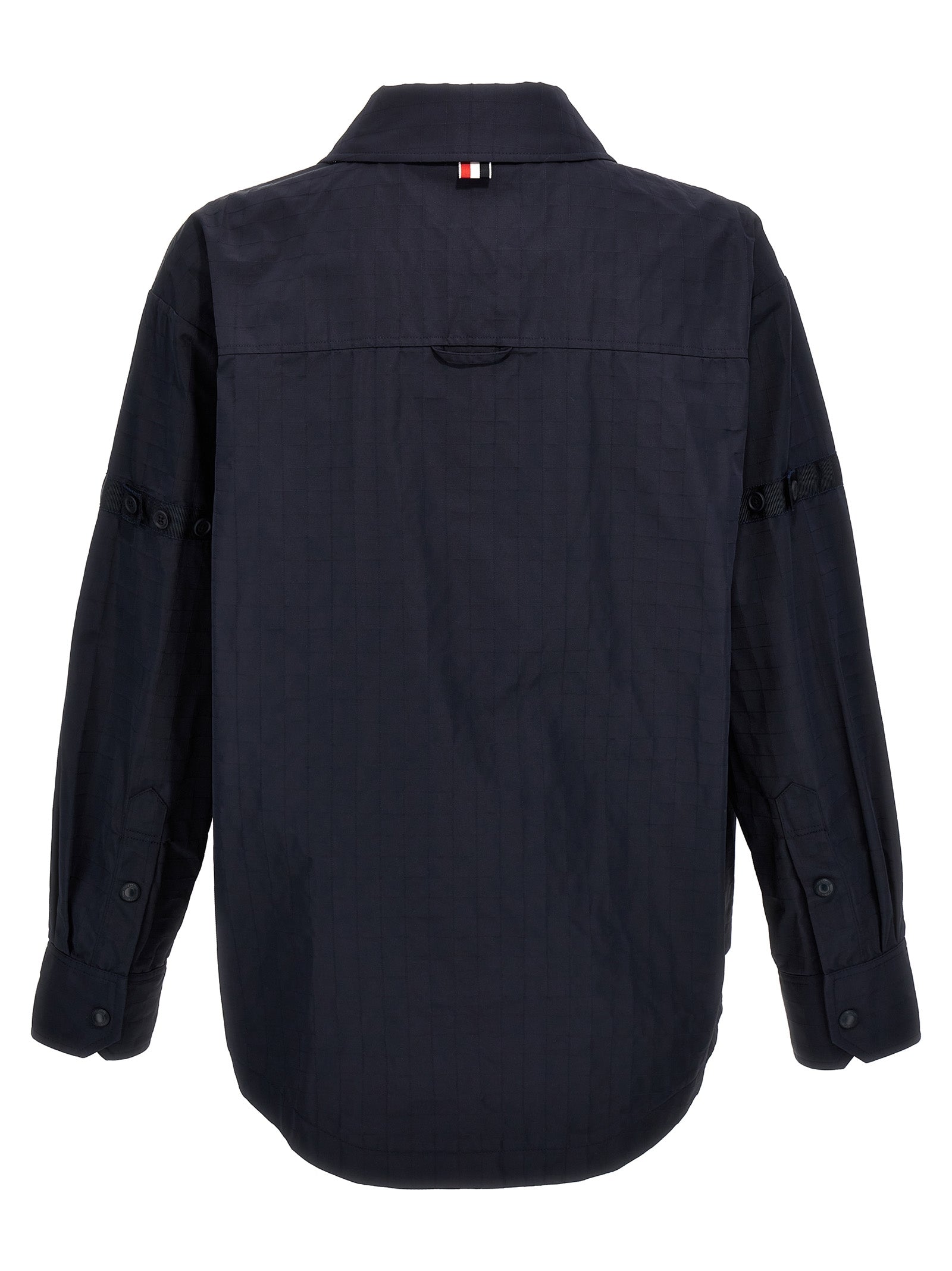 THOM BROWNE - THOM BROWNE - ’Snap Front’ overshirt - Men’s Tops