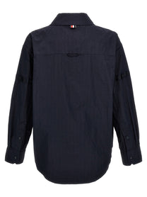 THOM BROWNE - THOM BROWNE - ’Snap Front’ overshirt - Men’s Tops