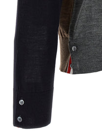 THOM BROWNE - THOM BROWNE - ’Fun mix’ cardigan - Men’s Knitwear