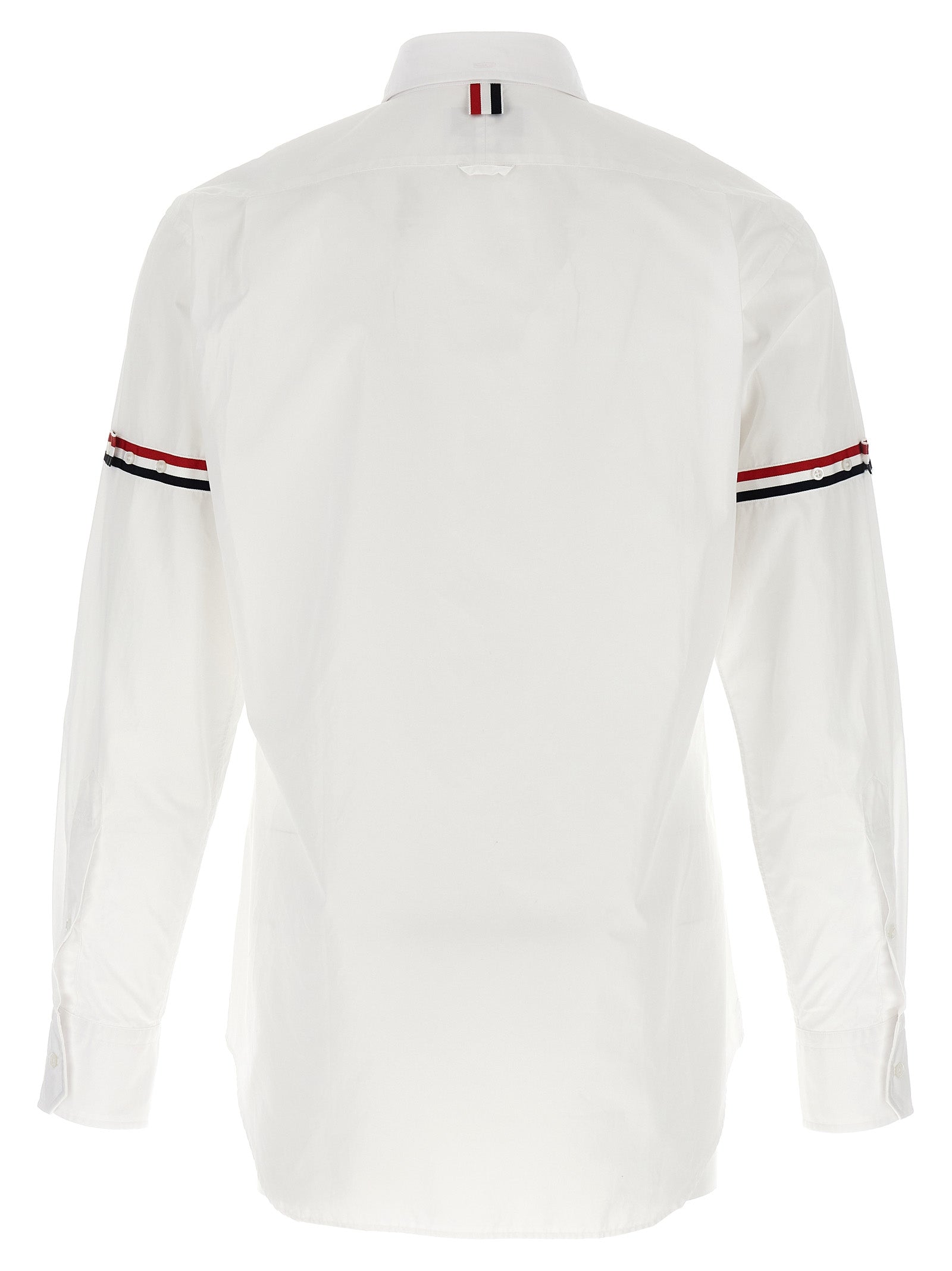 THOM BROWNE - THOM BROWNE - ’Oxford Armbands Classic’ shirt - Men’s Top