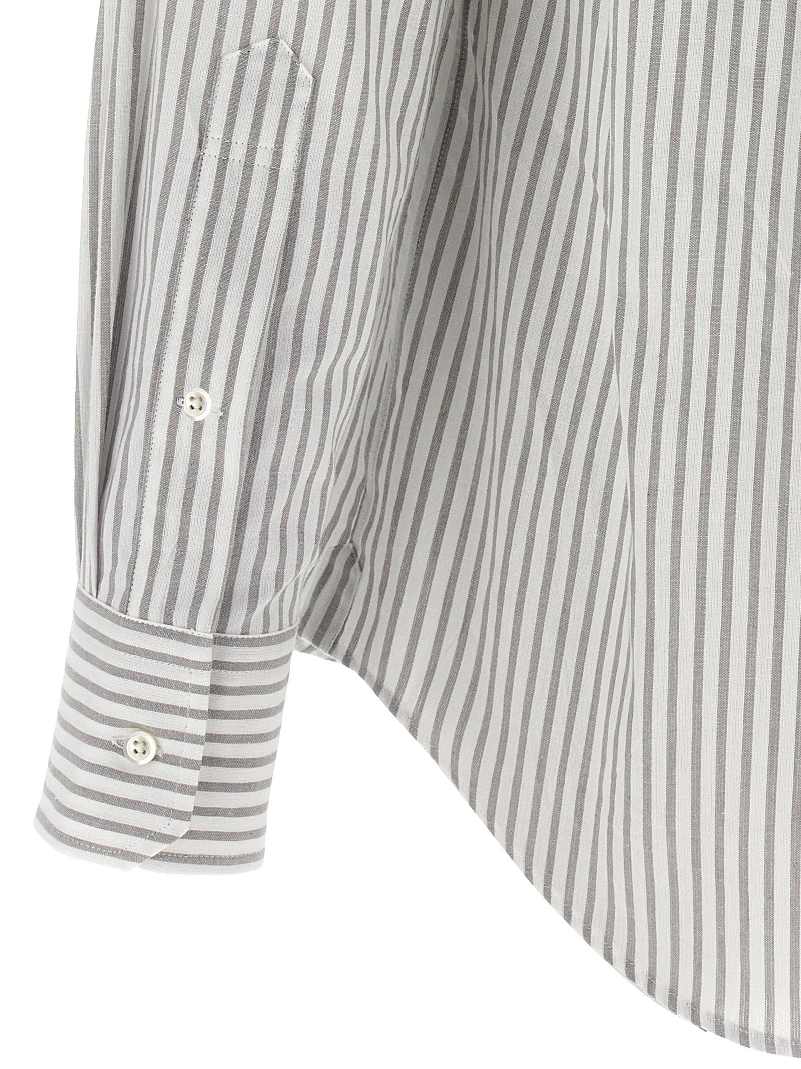 THOM BROWNE - THOM BROWNE - Striped shirt - Men’s Tops
