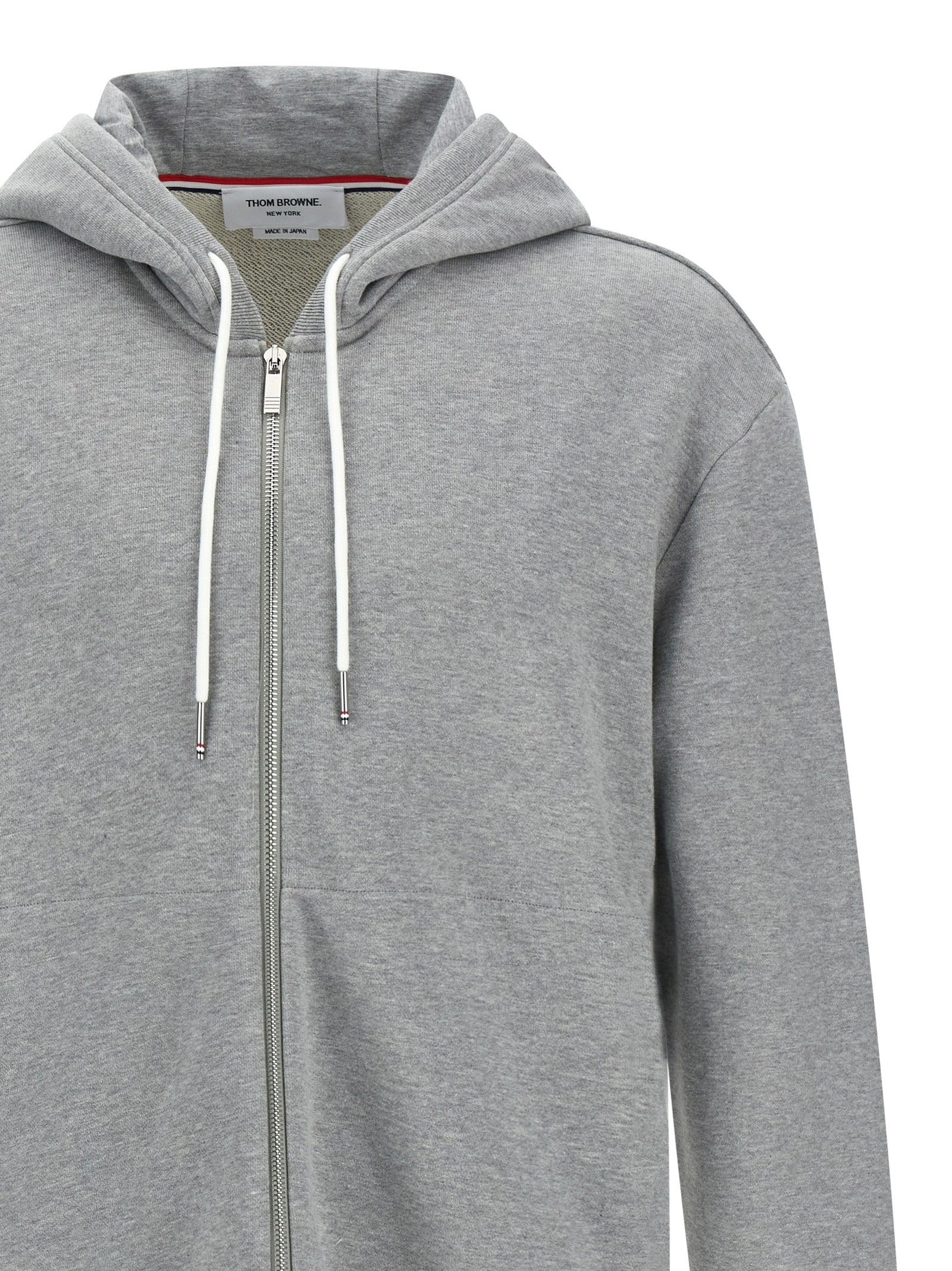 THOM BROWNE - THOM BROWNE - ’4BAR’ hoodie - Men’s Sweatshirts