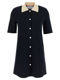 THOM BROWNE - THOM BROWNE - Polo dress - Women’s Clothing
