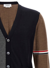 THOM BROWNE - THOM BROWNE - ’Fun mix’ cardigan - Men’s Knitwear