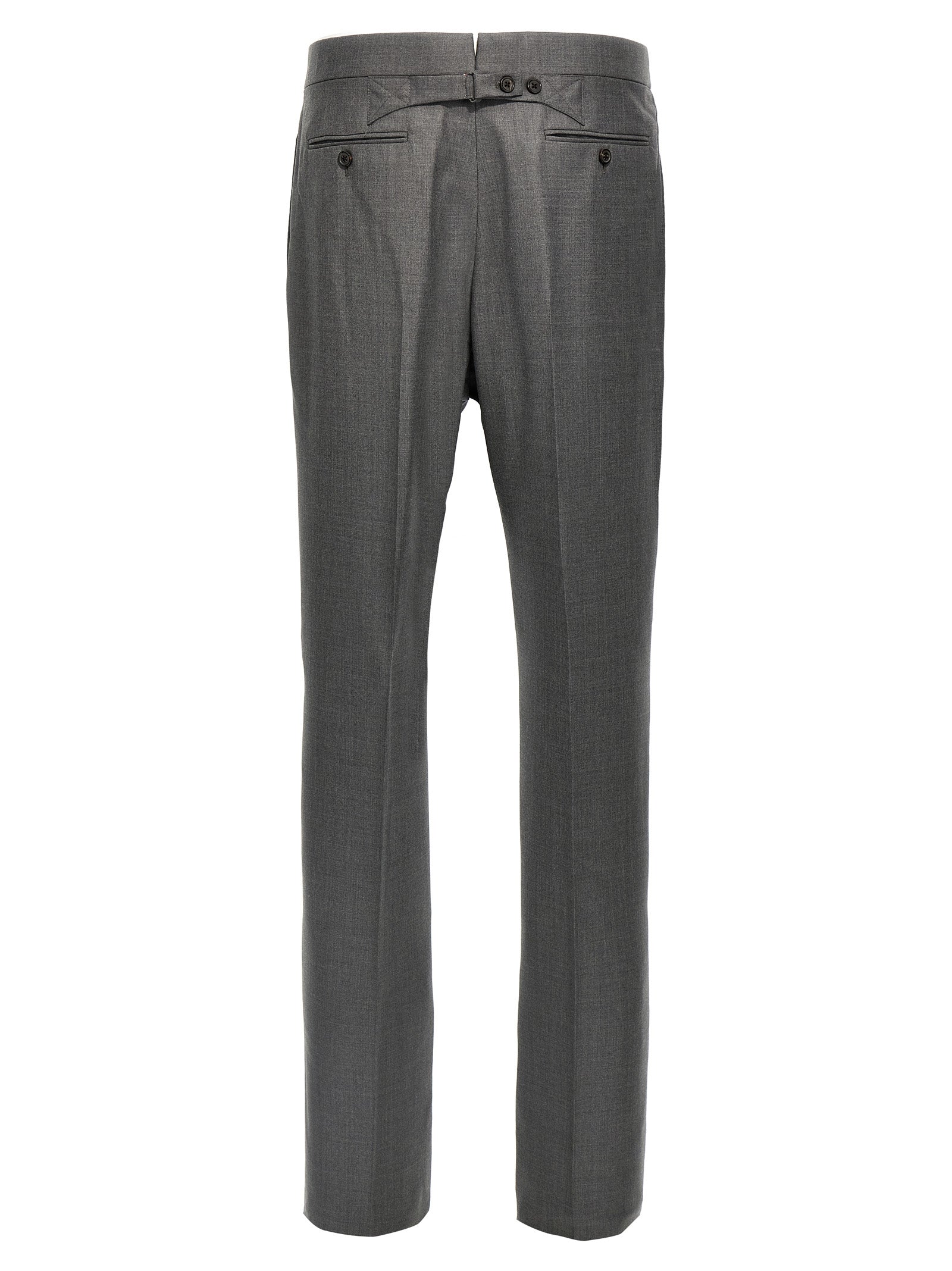 THOM BROWNE - THOM BROWNE - Strap pants - Men’s Pants