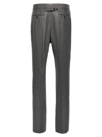 THOM BROWNE - THOM BROWNE - Strap pants - Men’s Pants