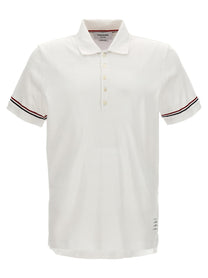 THOM BROWNE - THOM BROWNE - ’RWB’ polo shirt - Men’s Tops