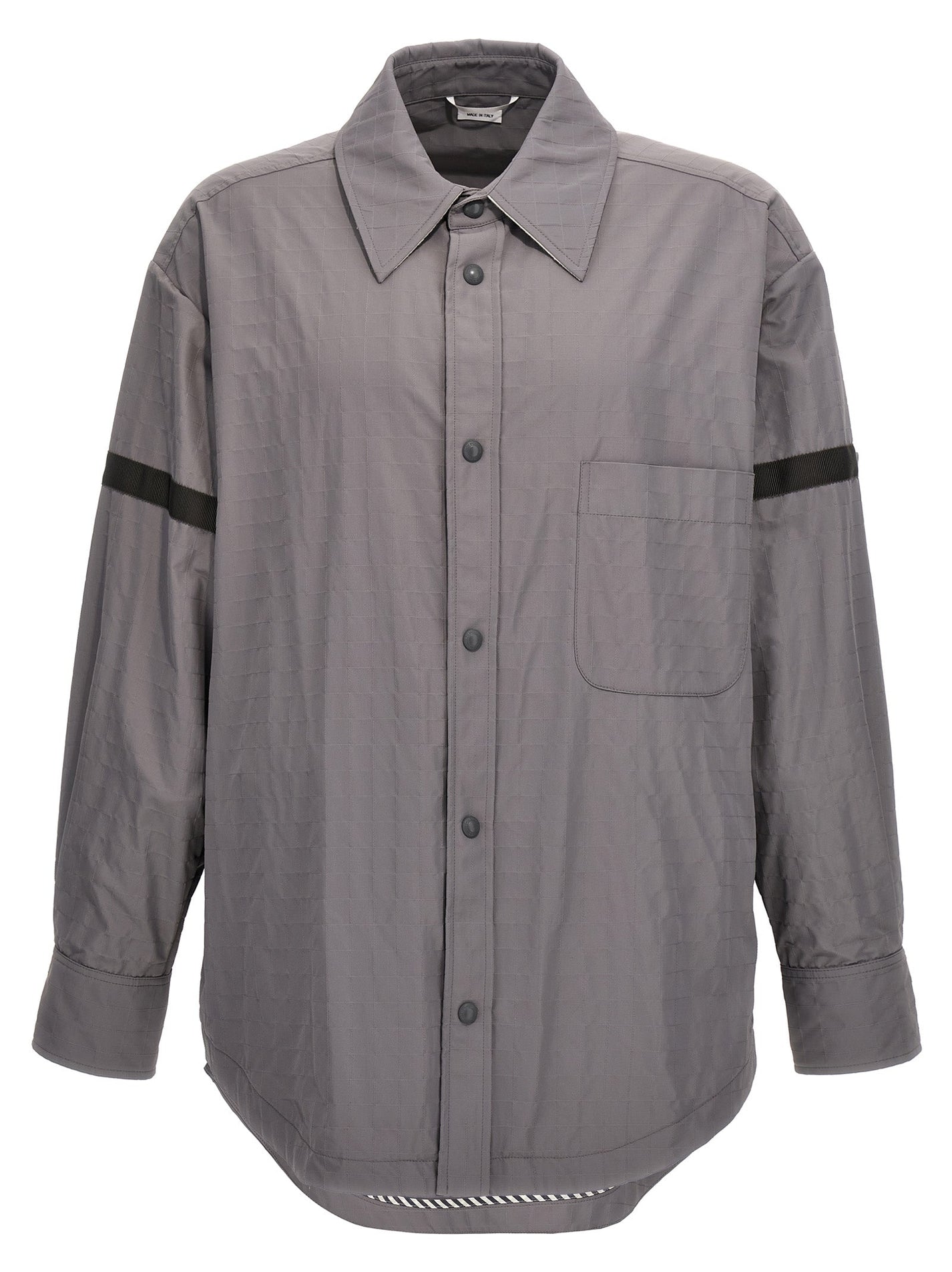 THOM BROWNE - THOM BROWNE - ’Snap Front’ overshirt - Men’s Tops