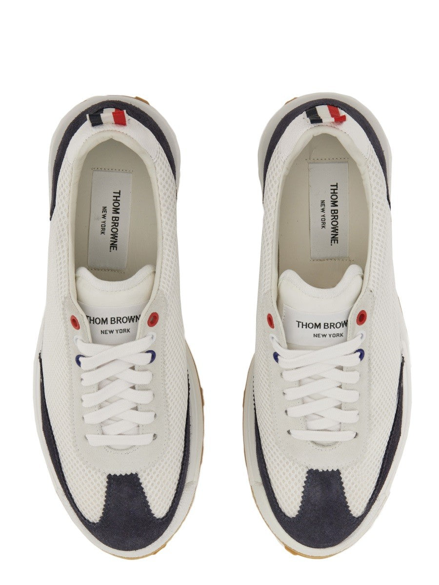 THOM BROWNE - Thom Browne Sneaker Tech Runner - Men’s Shoes