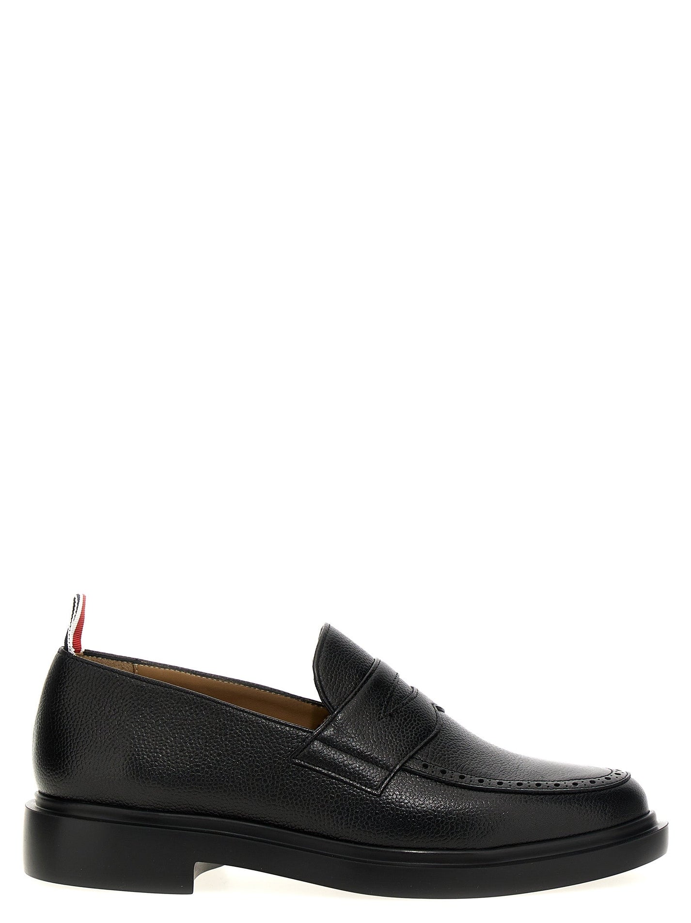 THOM BROWNE - THOM BROWNE - ’Penny’ loafers - Men’s Shoes