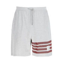 Thom Browne - Thom Browne 4-bar cotton bermuda shorts - Short trousers