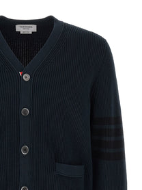 THOM BROWNE - THOM BROWNE - ’Garment Dye’ cardigan - Men’s Knitwear
