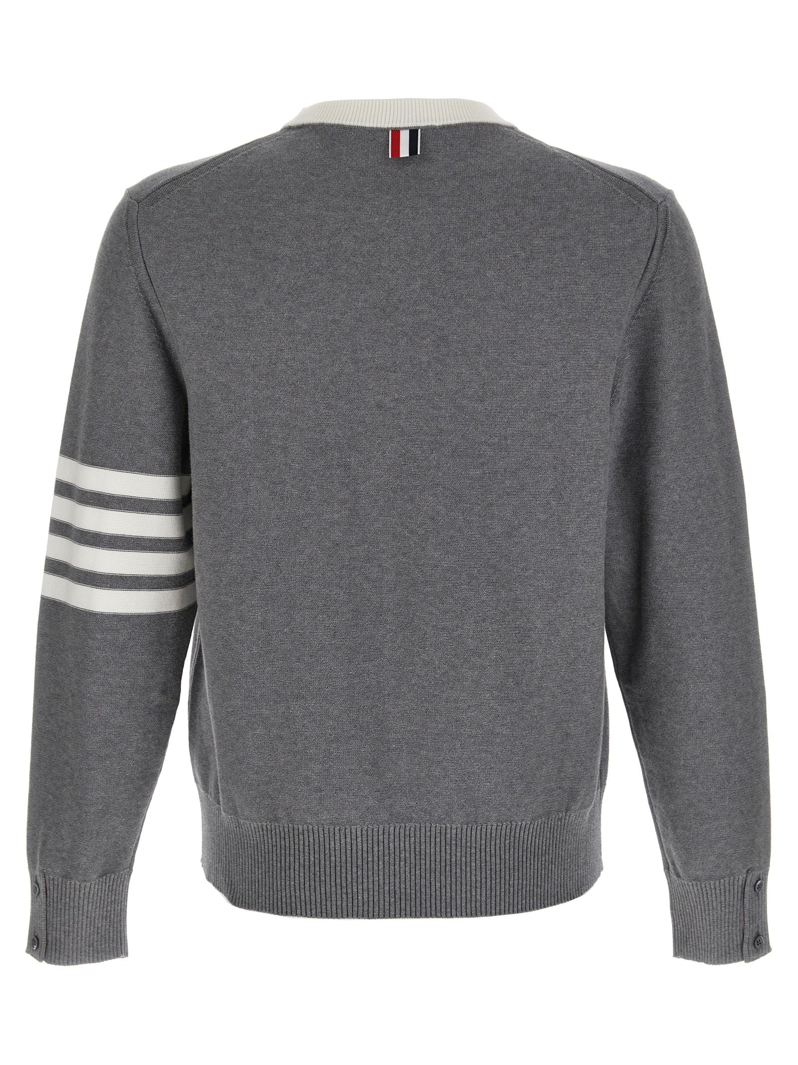 THOM BROWNE - THOM BROWNE - ’4-Bar Hector’ sweater - Men’s Knitwear