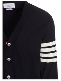 THOM BROWNE - THOM BROWNE - Merino wool cardigan - Men’s Knitwear