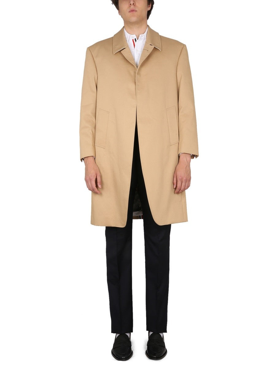 Cotton Coat-THOM BROWNE-FALORS