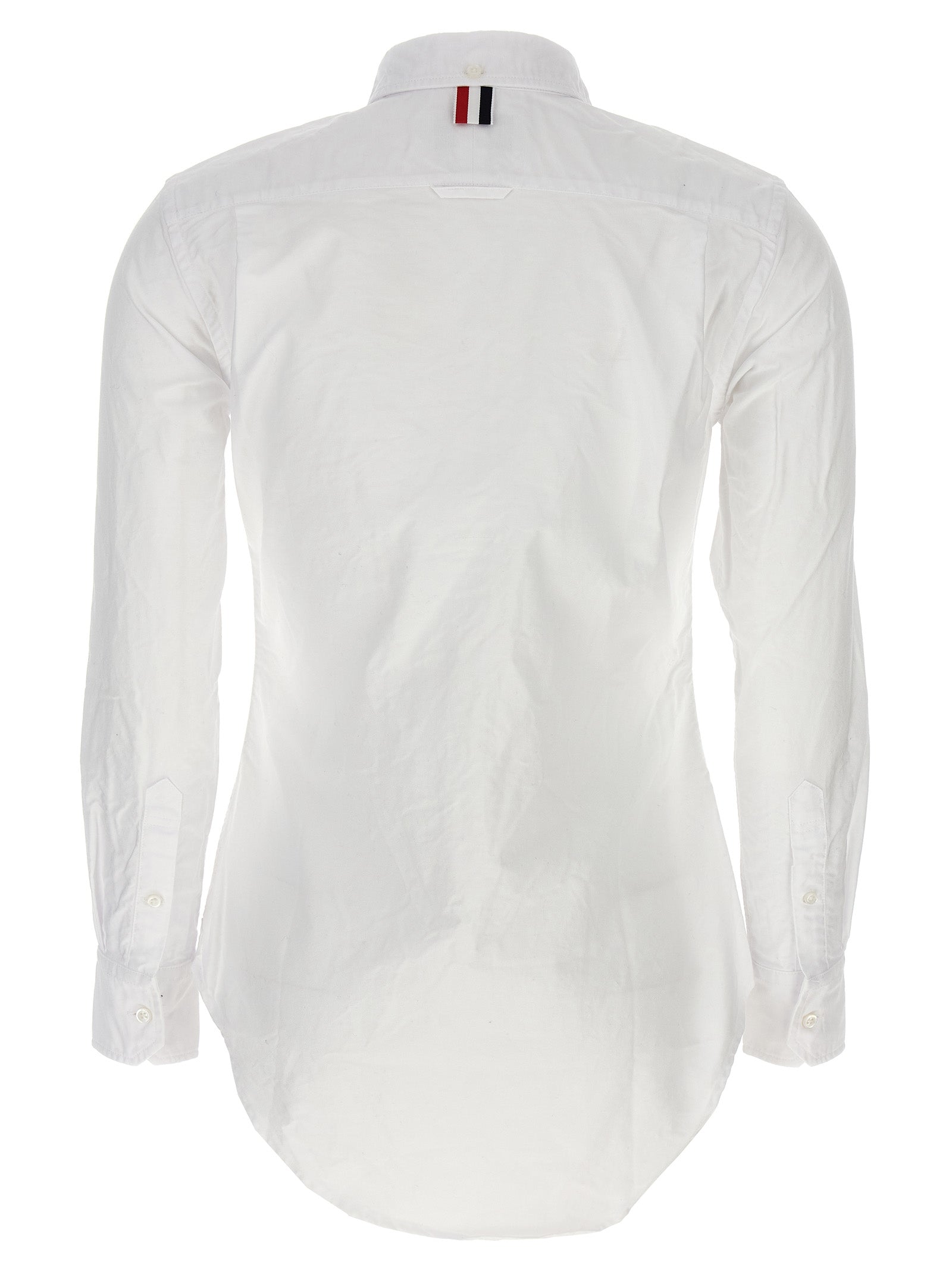 THOM BROWNE - THOM BROWNE - Oxford cotton shirt - Women’s Top