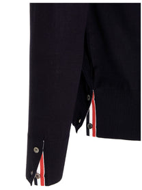 THOM BROWNE - THOM BROWNE - Merino wool cardigan - Men’s Knitwear