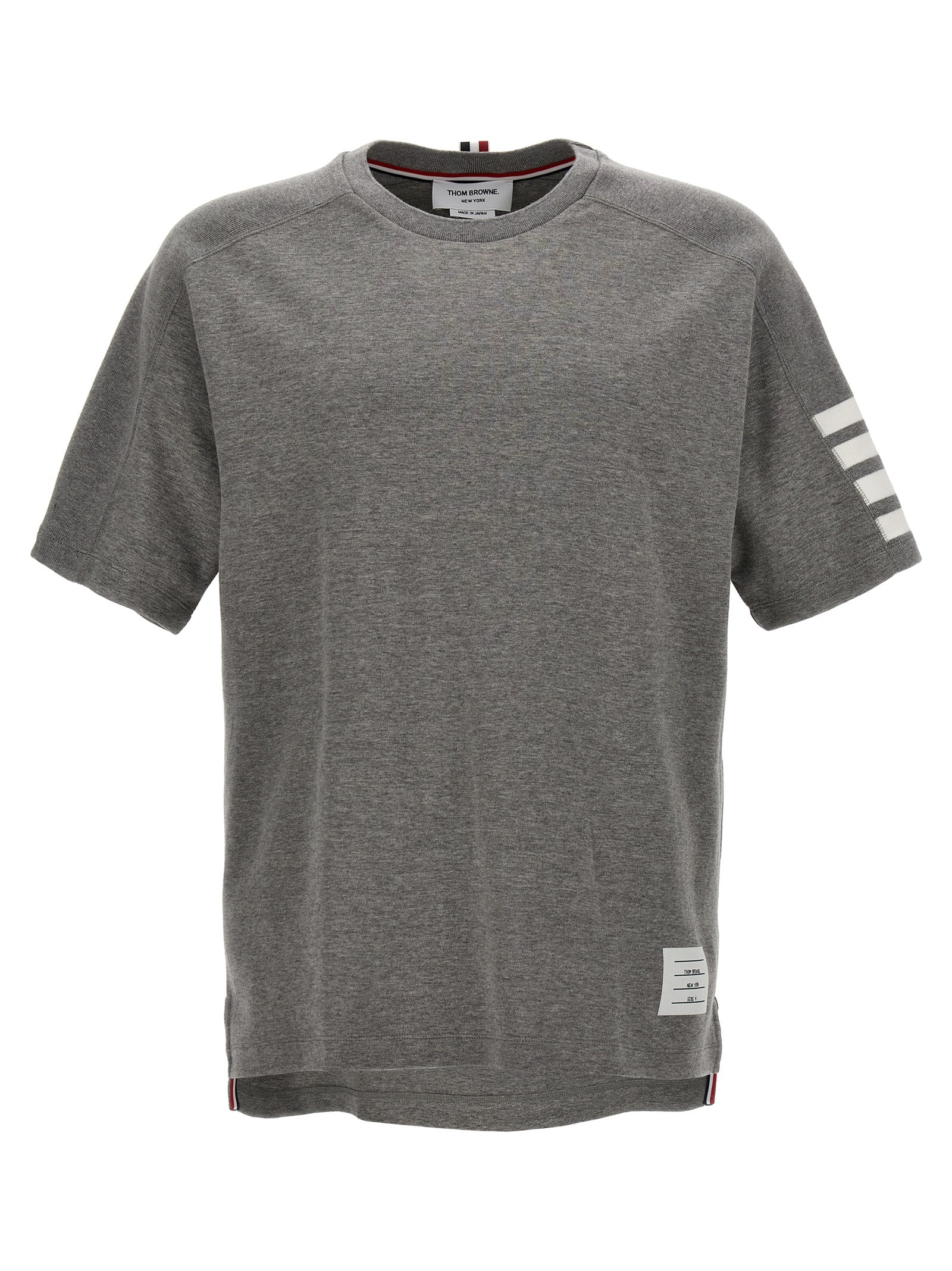 THOM BROWNE - THOM BROWNE - ’4 Bar’ T-shirt - Men’s Tops