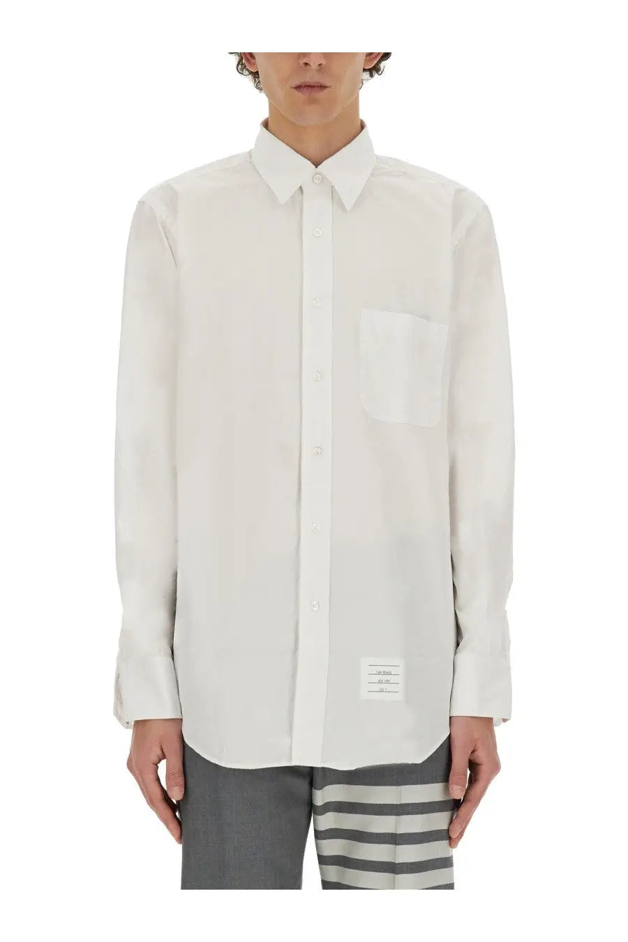 Thom Browne Men's Button Down Shirt White