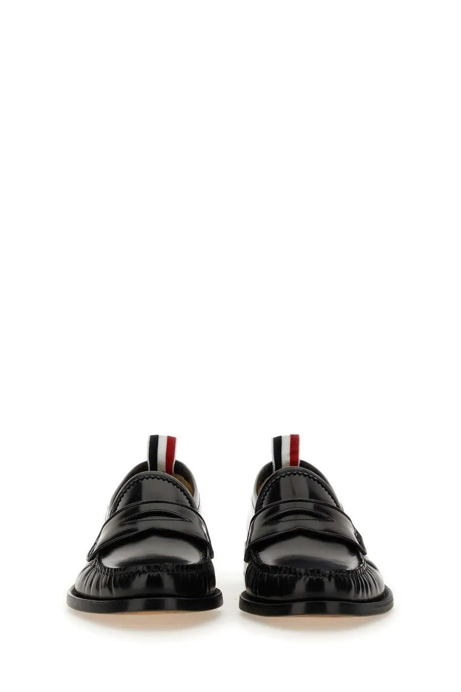Thom Browne Men's Leather Loafer Black, view 4
