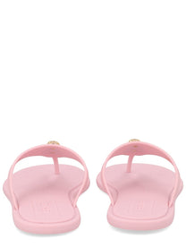 Versace Women's Thong Sandal Alia Blue