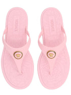 Versace Women's Thong Sandal Alia Blue, view 5
