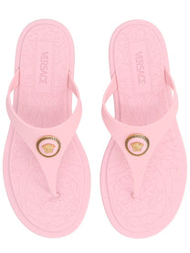 Versace Women's Thong Sandal Alia Blue