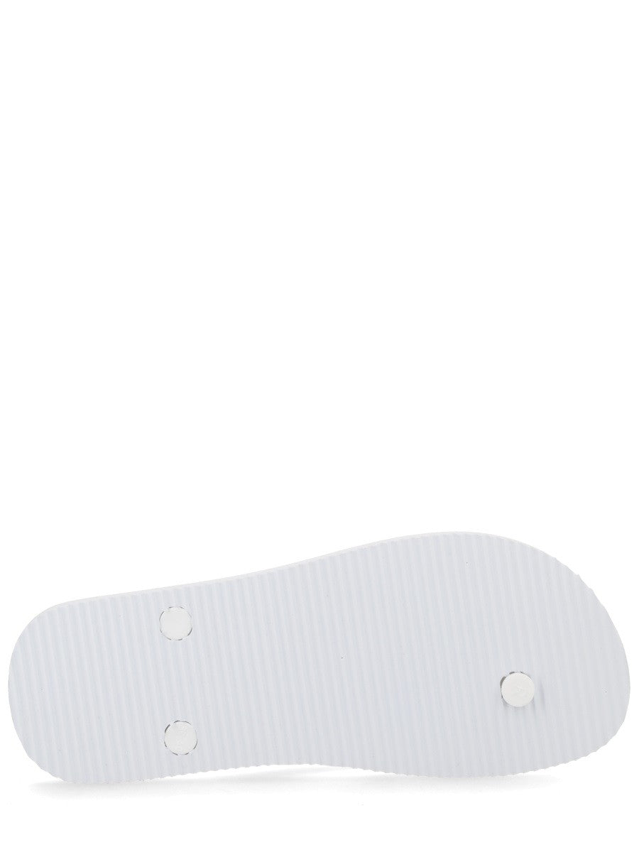 Versace Jeans Couture Women's Thong Sandal White