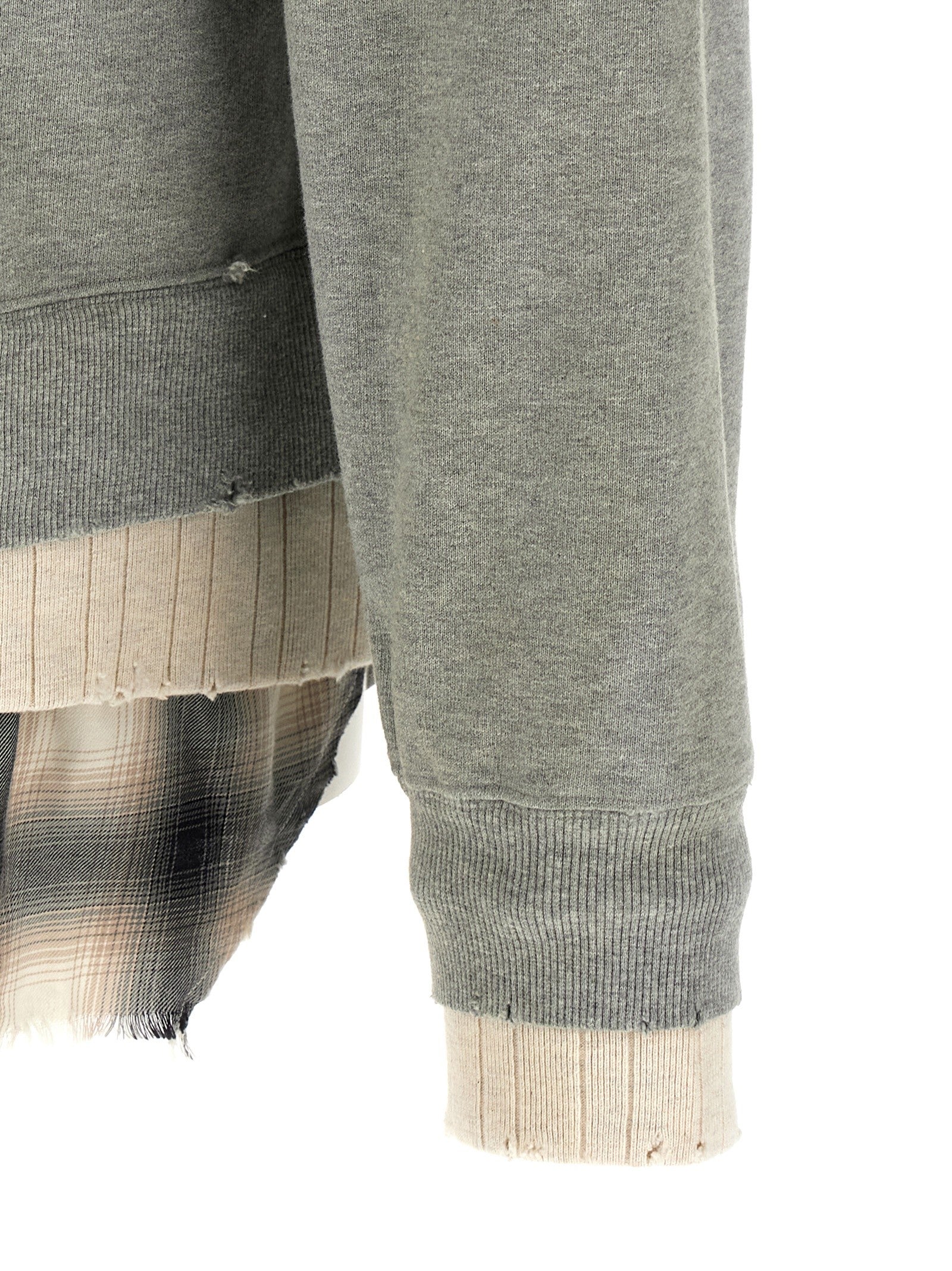 Maison MIHARA YASUHIRO Three Layer Sweatshirt Grey